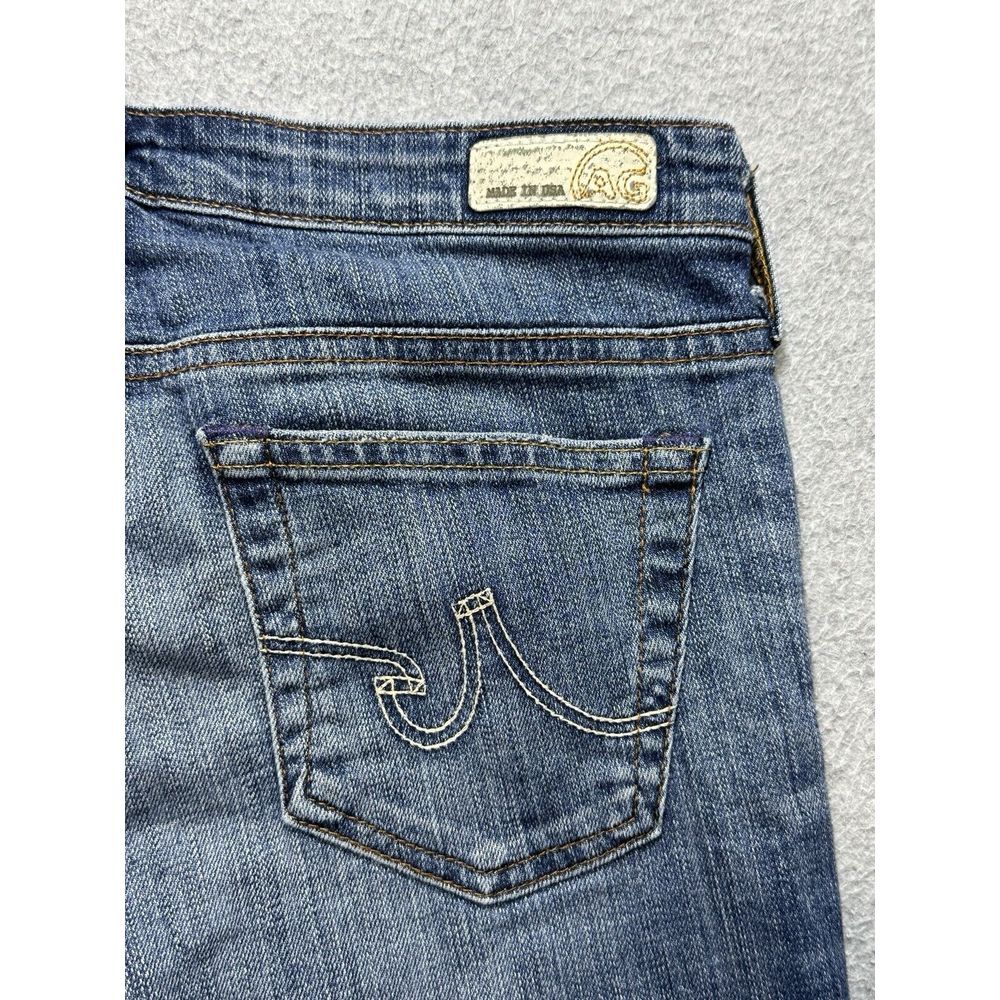 AG Adriano Goldschmied Jeans Womens 27R Blue Denim Stilt Cigarette Normcore Lady